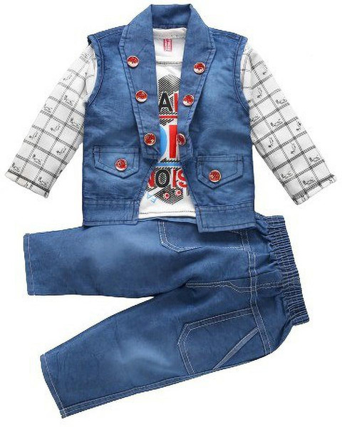 Ajmer Dresses Baby Boys Baby Girls Casual T-shirt Jeans