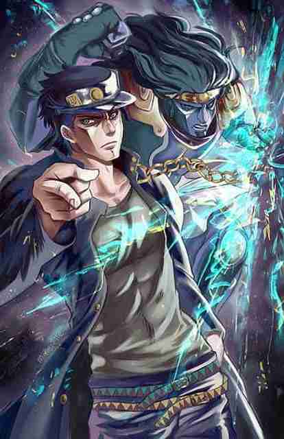 Jotaro Stand Jojos Jojos Bizarre Adventure Naruto Jotaro Kujo