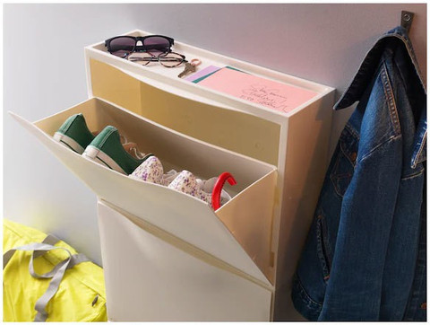 Ikea Cloth Shoe Rack Online BISSA Shoe Cabinet With Compartments
