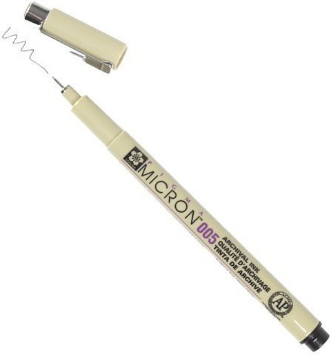 SAKURA Pigma Micron Black Open Stock 005 Fineliner Pen