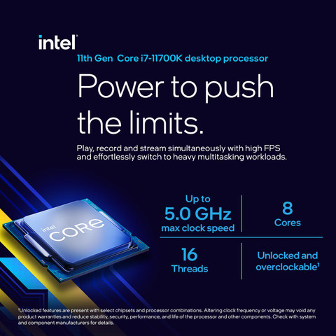 Intel I7-11700F 2.5 GHz Upto 2.5 GHz LGA 1200 Socket 8 Cores 16
