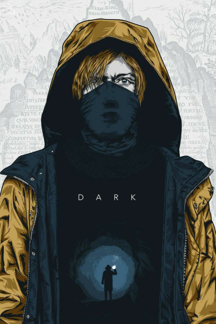 Dark Series Netflix Poster Premium Laminated(Multicolour, 12x18