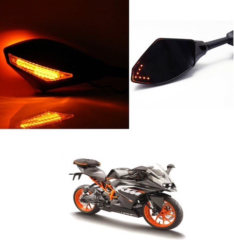 PECUNIA Power Rear View Mirror For KTM Universal For Bike Price in