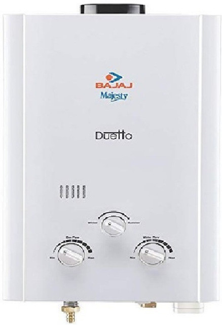 BAJAJ Majesty Duetto LPG 6-Litre Water Heater (White) L Gas - Main Image