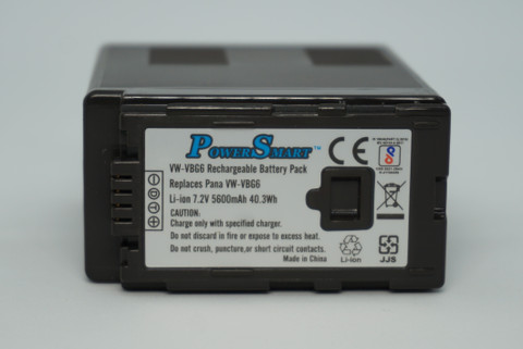 Power Smart VW-VBG6 7.4V 5600mAh Lithium-ion Rechargable For