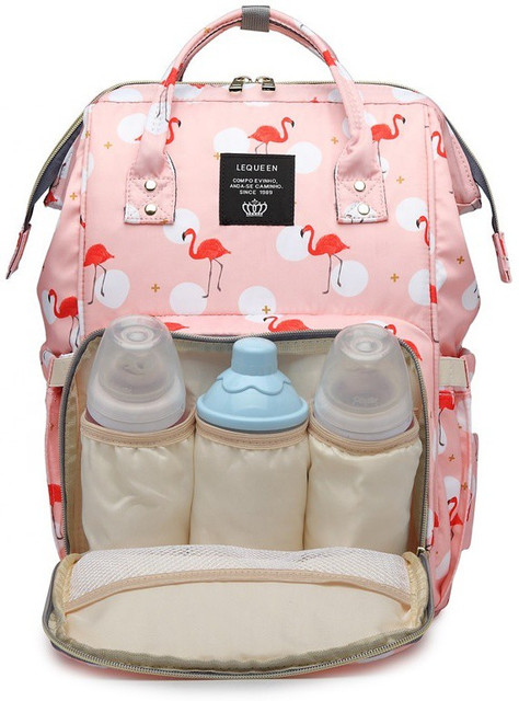 MOM CARES Diaper Baby Bag Backpack Trendy Stylish Mother Travel Organizer  DIAPER BAG