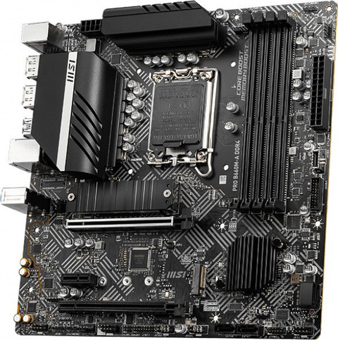 MSI PRO B660M-A DDR4 LGA 1700Socket Micro-ATX Intel B660 Chipset