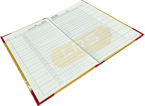 Time In Out Register LRS Attendance Register with Time in and Time out - Pack of 2 - 120 ...
