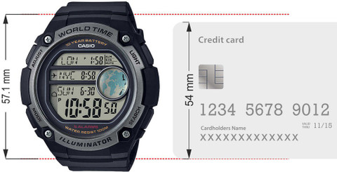 CASIO AE-3000W-1AVDF Youth Digital AE-3000W-1AVDF Digital