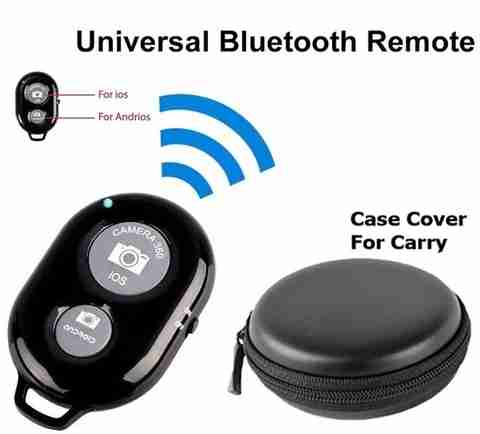 PULTO Small pocket-sized bluetooth shutter Selfie Remote Photo