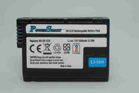 Power Smart EN-EL15 Rechargeable Pack Compatible with Nikon Z6 II