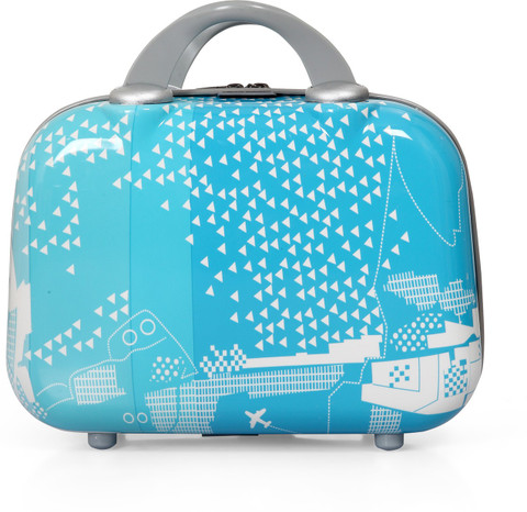 POLO CLASS Vanity Bag Small Cabin Suitcase Wheels 28 inch Blue