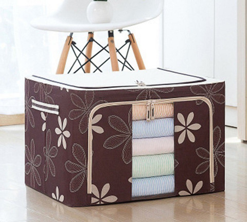 Zordik 66L Steel Wire Frame Heavy Quality Storage Organizer