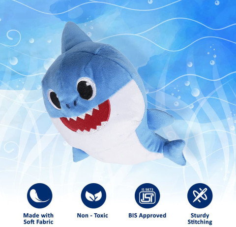 Pinkfong Baby Shark 12 inch Sing Light Up Daddy Shark for both
