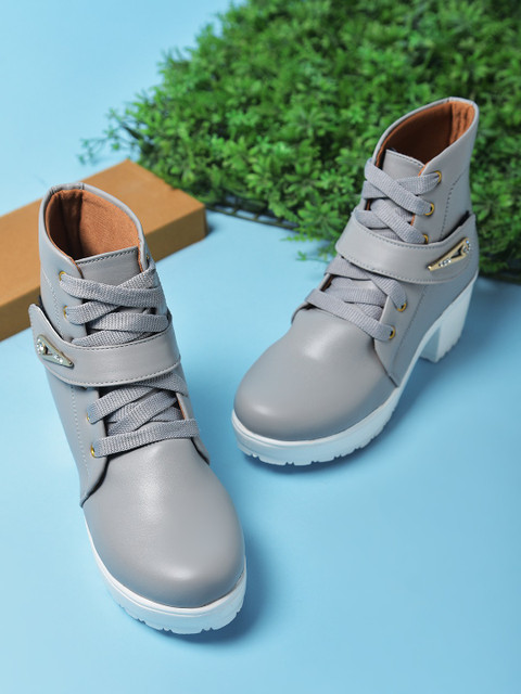 TOSHINA SHOES KING Fashion Boots Girls High Ankle Boots For Women