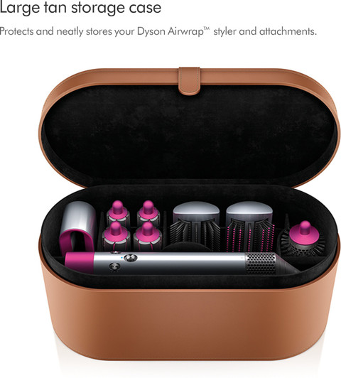 Dyson Airwrap Hair Styler, Complete (Nickel/Fuchsia)