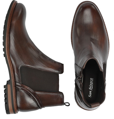 san frissco brown boots