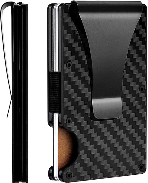 StealODeal RFID Carbon Fiber Wallet for Men