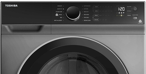TOSHIBA 8 kg Fully Automatic Front Load Washing Machine with In