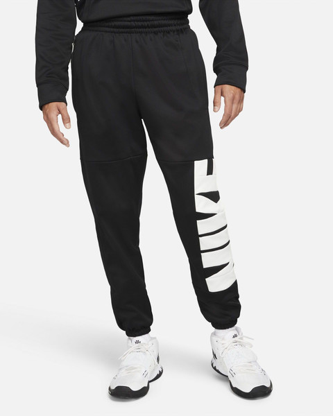 NIKE Self Design Men Black Track Pants