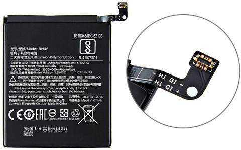 LIFON Mobile Battery For Xiaomi Redmi 7/ Note 6/ Note BN46 4000mAh