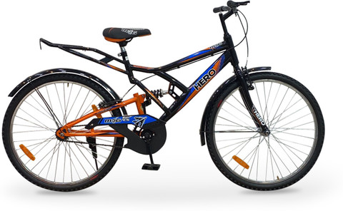 Hero Cycle For Age 13 HERO MIG 26'T C/S, Inbuilt Carrier Bicycle
