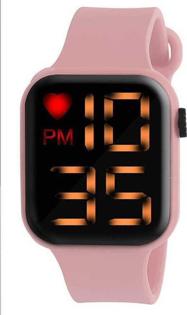 Mgmenterprise pink watches for women|pink watches for girls Digital Watch  For Girls