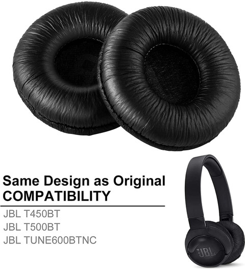 SYGA 1Pair Replacement EarPads Compatible JBL 600BTNC/Tune  500BT/T500BT/T450BT-Peach Over The Ear Headphone Cushion