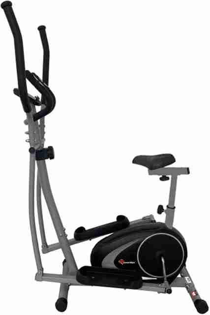 Powermax Fitness EH-260S Elliptical Cross Trainer with Hand Pulse Cross  Trainer
