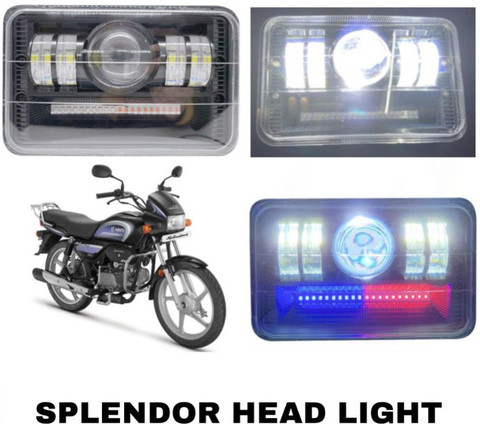 Headlight Assembly Hero Honda Splendor Plus Led Lights Splendor