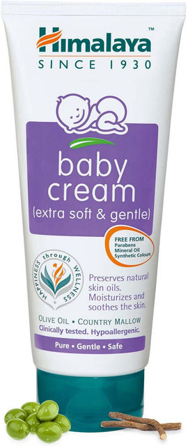 HIMALAYA Baby Cream, Face Moisturizer Day Cream, For Dry Skin