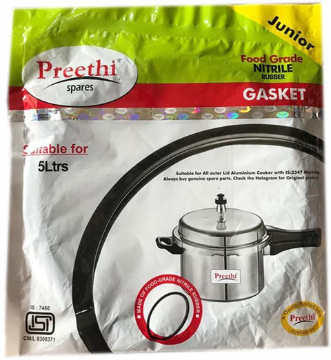 Preethi ltr 400 mm Pressure Cooker Gasket Price in India Buy
