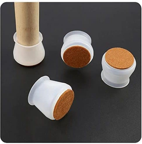 Eopzo Silicone Chair Leg Protectors Rubber Chair Leg Caps