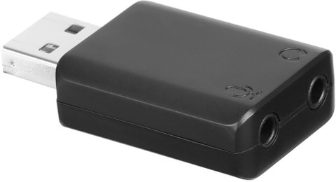 BOYA EA2 Microphone to USB Adapter with headphone jack USB