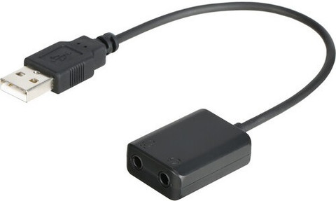 BOYA EA2L Microphone to USB Adapter Cable with headphone