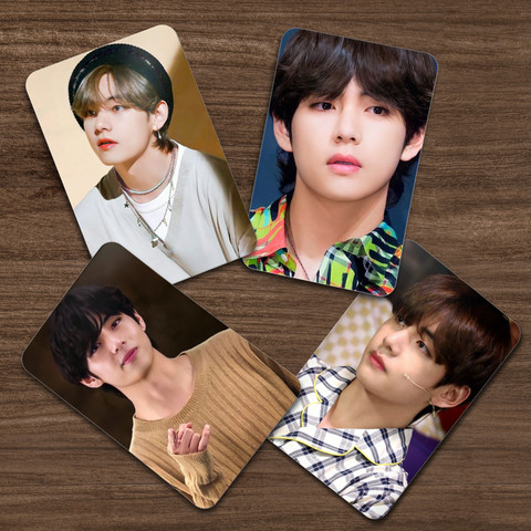 BTS V Bias Pack 02 Photo cards ( Set of 16 + 2 Freebies ) Fine Art