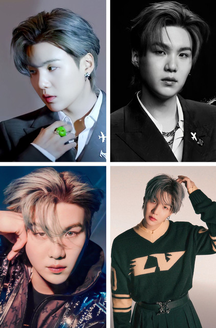 Pack of 11 BTS Member Min Yoongi (Suga) Photocard set for BTS Fans