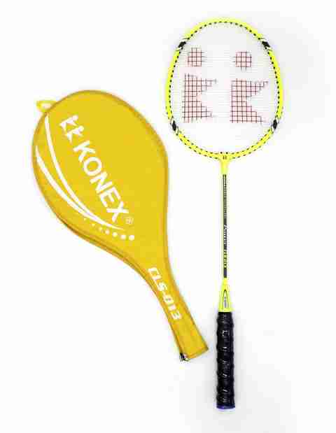 Konex Badminton Racket - One Racket with 3/4th Cover (Free