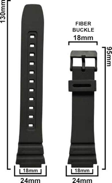 Surufashion CASIO Strap for AE-1200WH, AE-1300WH, F-108WH, W-216H