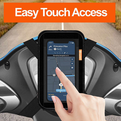 TANTRA Mobile Holder for Scooty Mobile Pouch for Scooter Activa