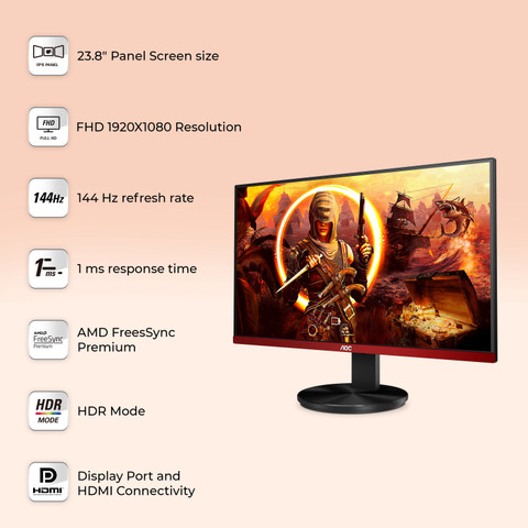 AOC cm (24 Inch) Full HD VA Panel Gaming Monitor (G2490VX