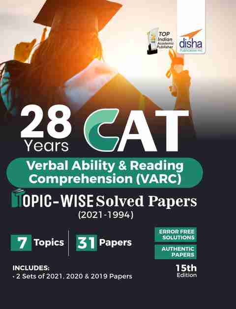 28 Years CAT Verbal Ability & Reading Comprehension (VARC) Topic-wise ...