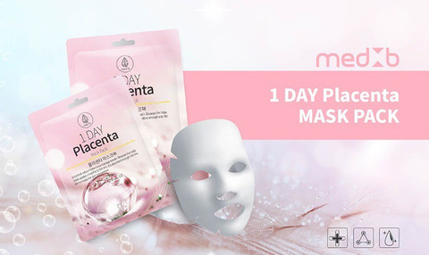 ceruru.b PLACENTA FACE MASK PLUS 5枚x5セット ceruru.b