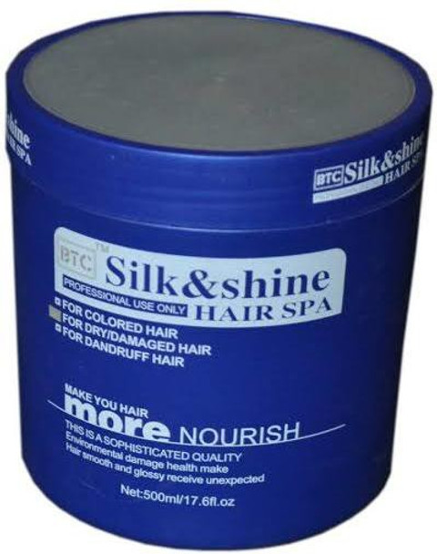 BTC silk shine hair spa Price in India, Buy BTC silk shine