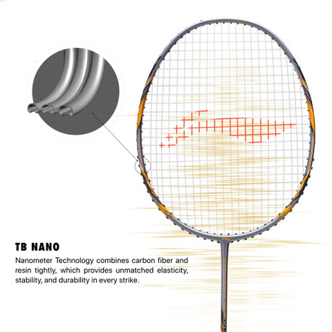 LI-NING Super Series 900 Strung Badminton Racket (84 gms, Grey