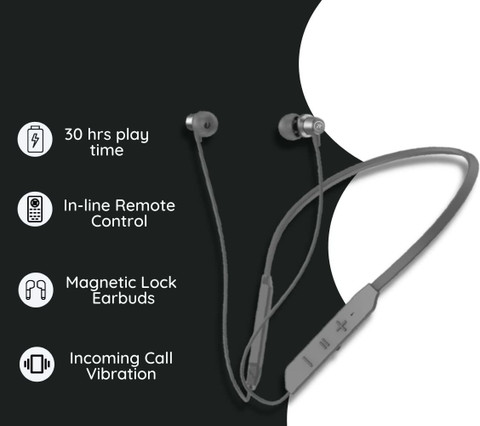 Ravbelli BT Max Bluetooth Wireless in-Ear Earphones with Mic, BT Headphone  Bluetooth
