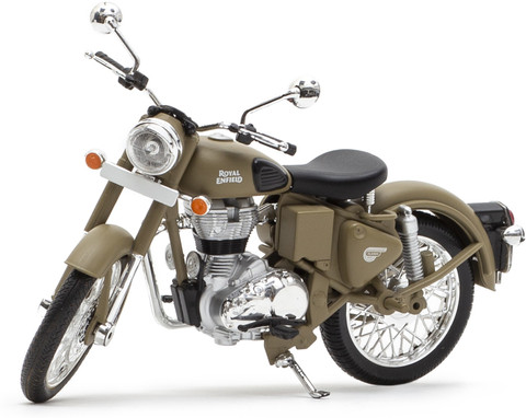 ROYAL ENFIELD Classic 350 Scale Model Desert Storm Car Hanging