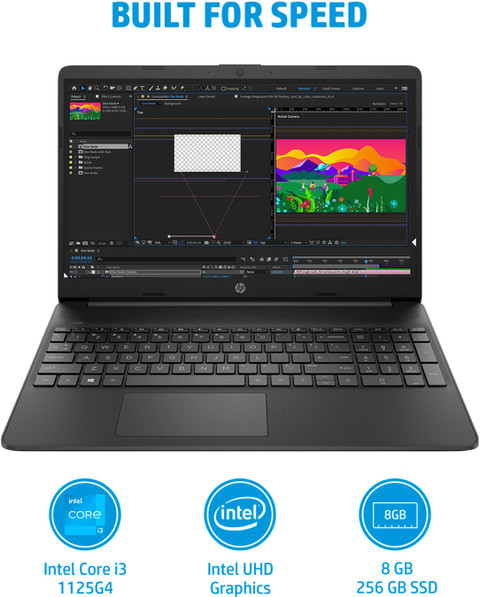 HP 15s Intel Core i3 11th Gen 1125G4 - (8 GB/256 GB SSD/Windows 11