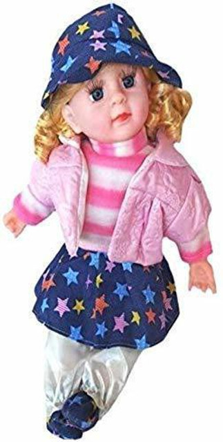 Patly Baby Girl Doll Big Size Original Plush Soft Clothing