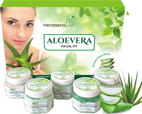PROFESSIONAL FEEL Natural Aloevera Facial Kit, Aloe Vera Skin Whitening  Facial For Unisex Fairness - Price in India, Buy PROFESSIONAL FEEL Natural Aloevera  Facial Kit, Aloe Vera Skin Whitening Facial For Unisex